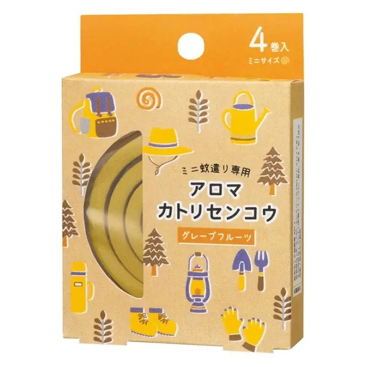 天然迷你取線蚊香（柚子）