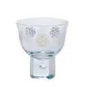 和紋清酒杯（麻の葉柄）