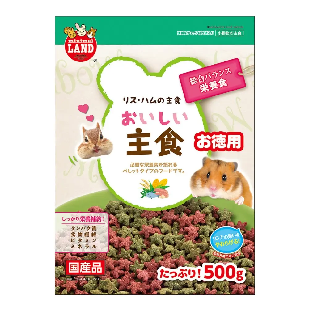 倉鼠松鼠主食糧 500g