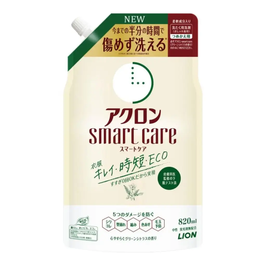 Smart Care 潔護柔順洗衣液（補充裝 820ml）