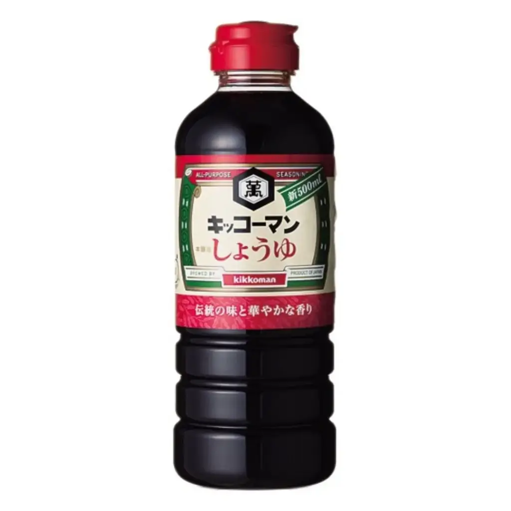 【kikkoman】本釀造醬油 500ml