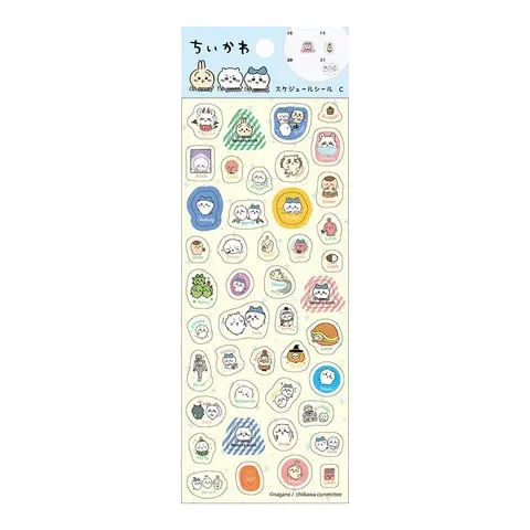 Chiikawa Schedule Book Sticker (C)