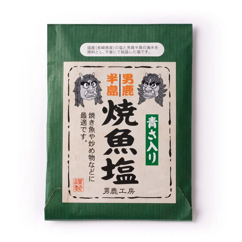 【男鹿工房】燒魚鹽 40g