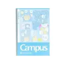 【Campus x Chiikawa】B5 橫線筆記簿（藍色）
