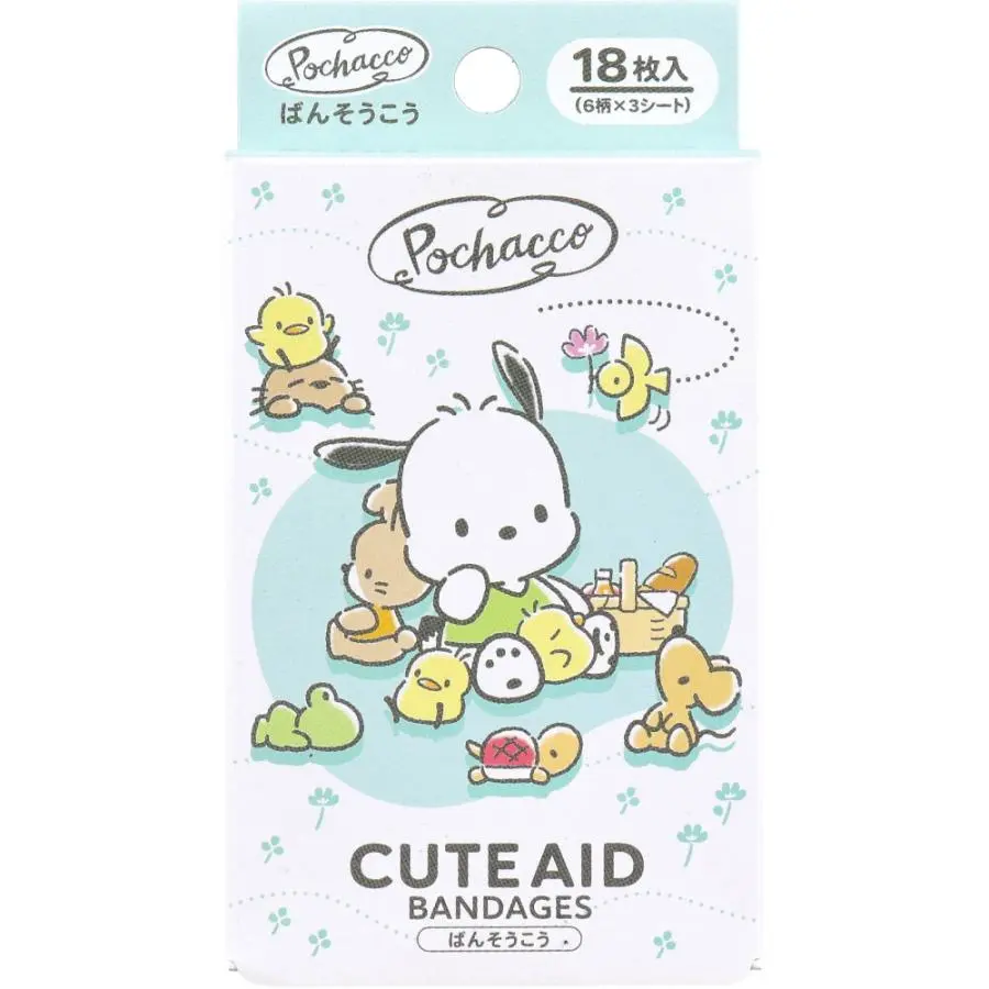 Pochacco Cute Aid 膠布（18枚入）