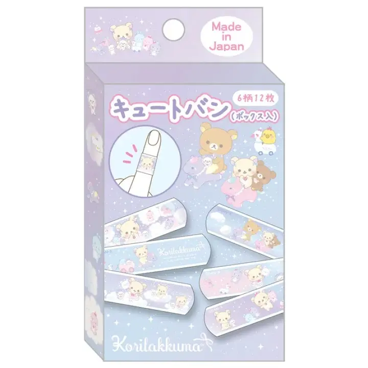 鬆弛熊膠布（6款共12枚入）