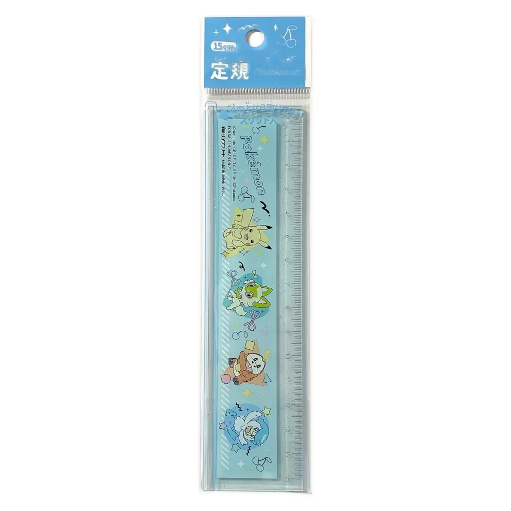 【Pokemon】Plastic Ruler 15cm