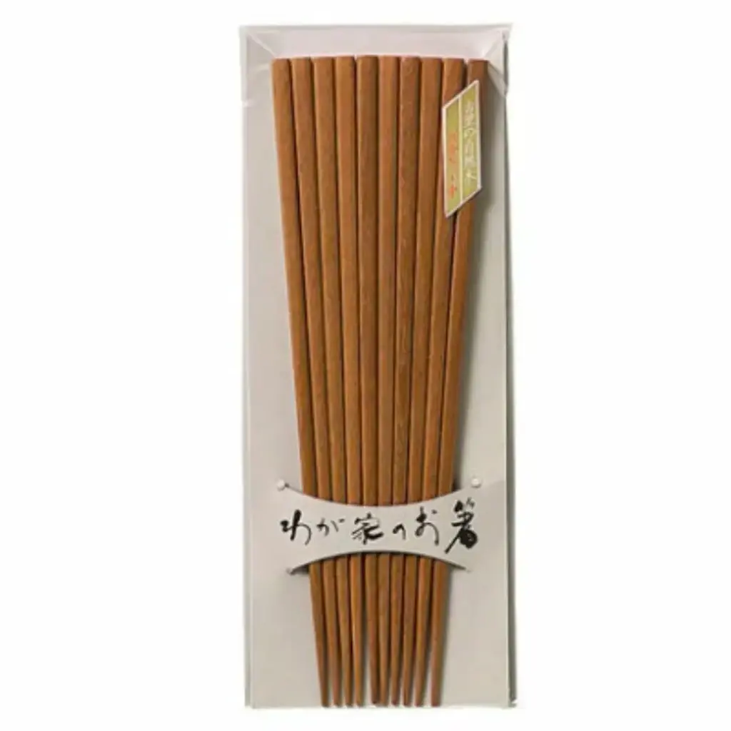 Natural Thin Ironwood Chopsticks (Set of 5) 22.5cm