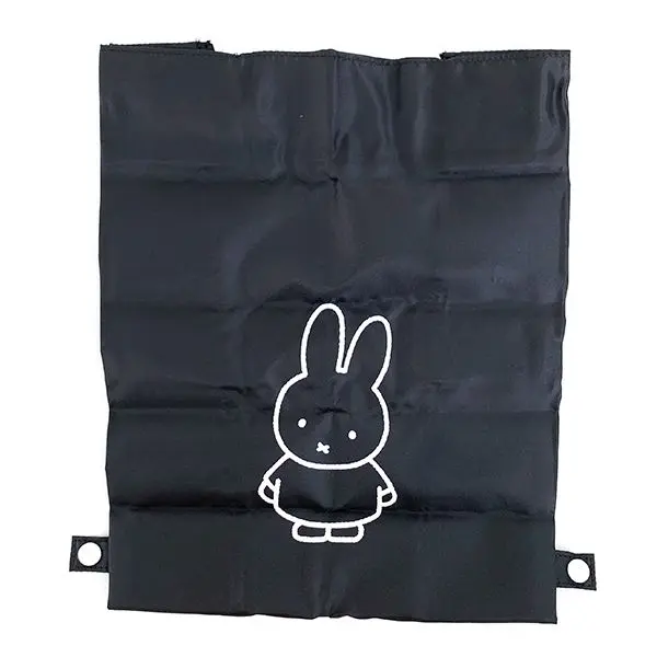 【MIFFY】折疊式環保袋（黑色）