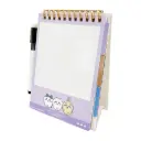【Chiikawa】Vertical Mini Whiteboard (Purple)
