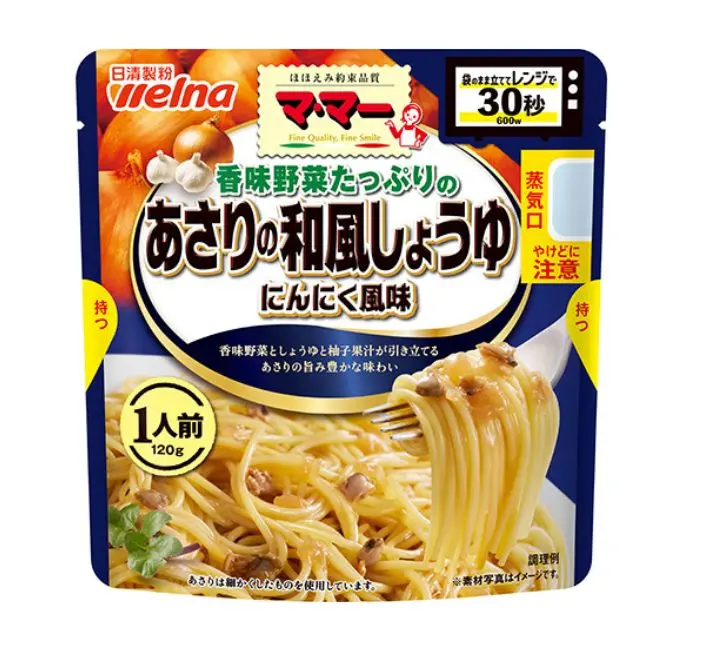 和風蒜香醬油蜆肉意粉醬（1人前） 120g