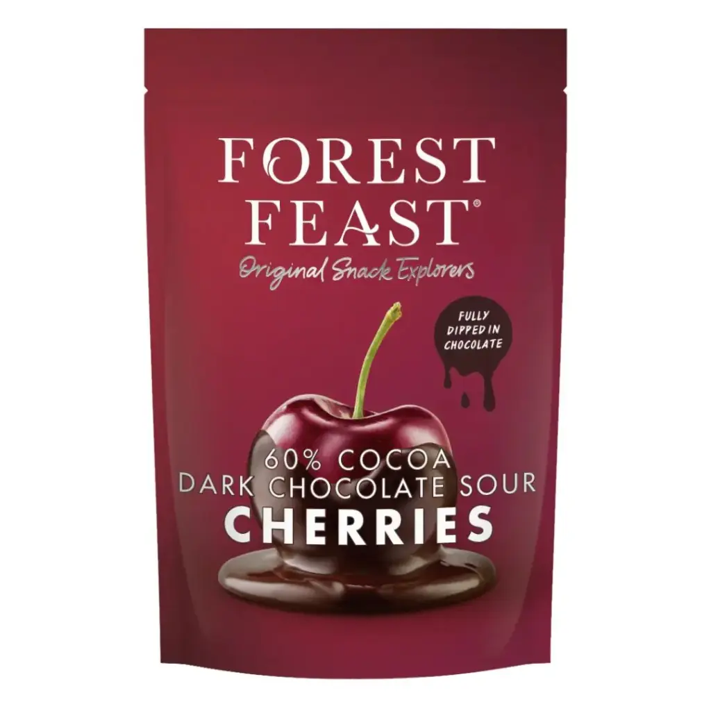 60%黑朱古力車厘子120g