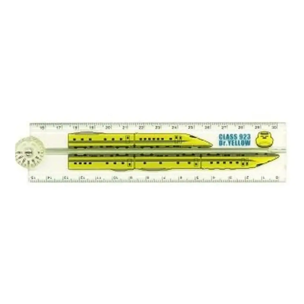 JR 折疊間尺 30cm（Class 923 Dr Yellow）