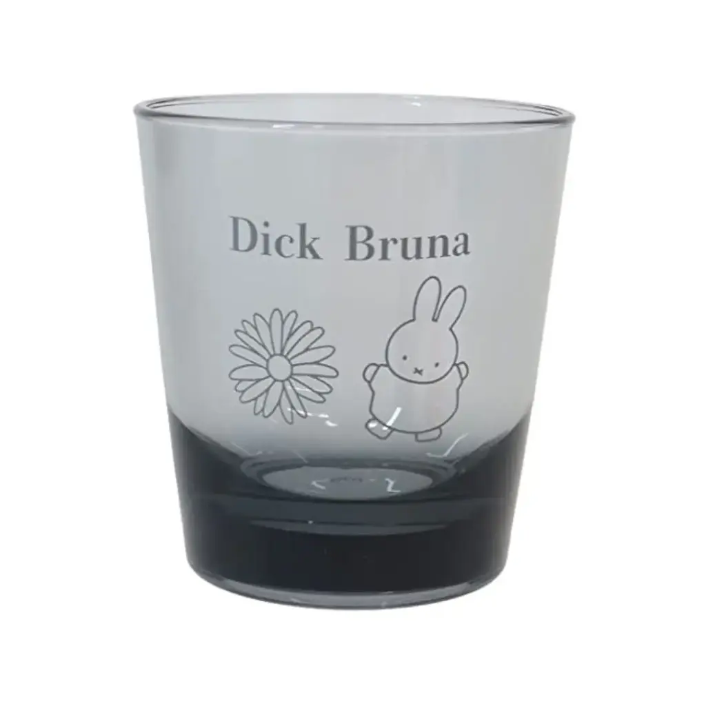 【Miffy】半透明塑膠杯（灰色） 