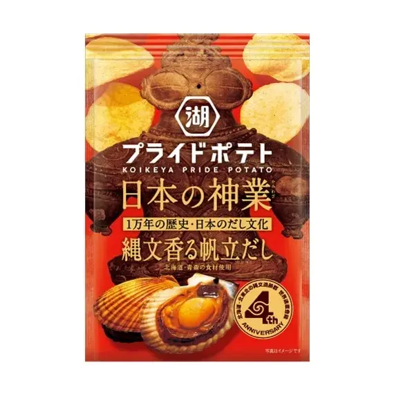 日本之神業 薯片（繩文扇貝味）52g