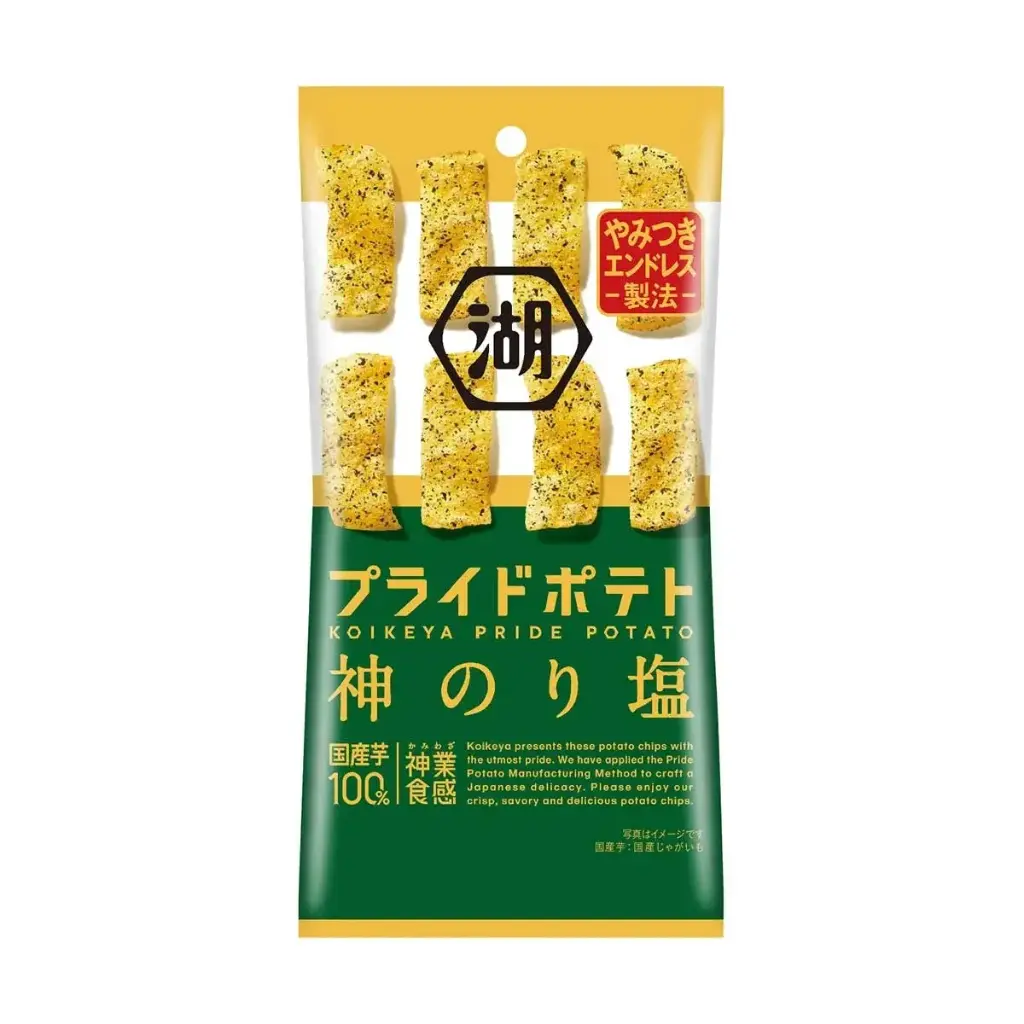 【湖池屋】一口脆薯片（紫菜鹽）30g (副本)