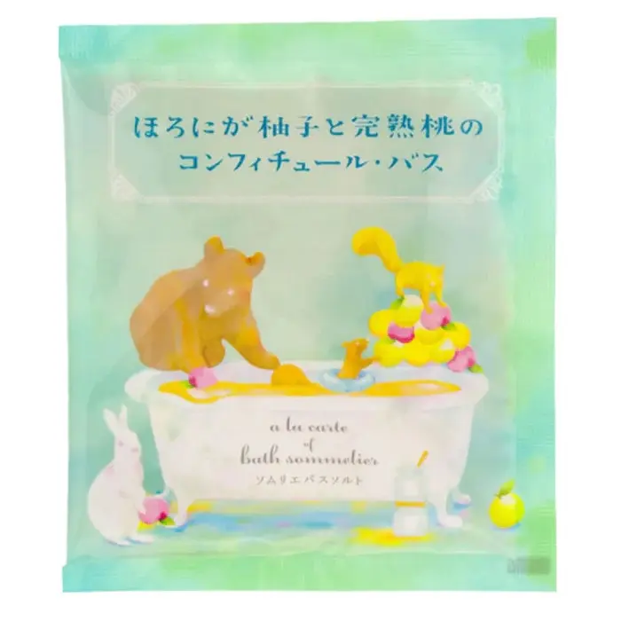 Sommelier Bath Salts（Yuzu & Peach）