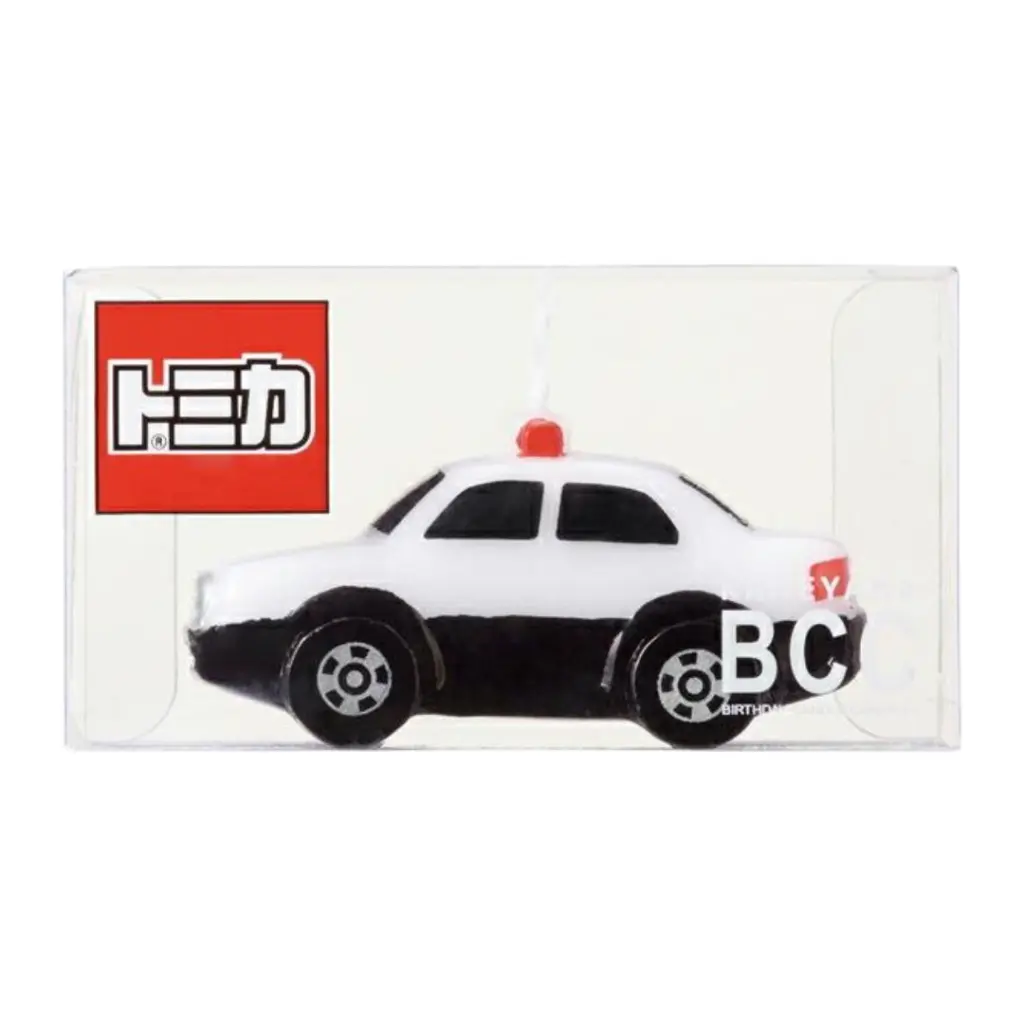 Patrol Car Candle