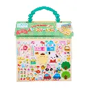 【Sanrio】Playable Sticker Set (City Building)