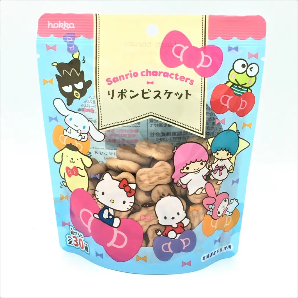 【Sanrio】Ribbon-shaped Milk Biscuits 42g