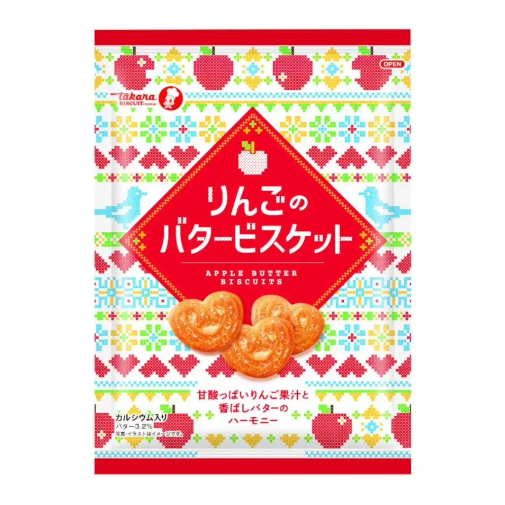 蘋果牛油蝴蝶酥 110g