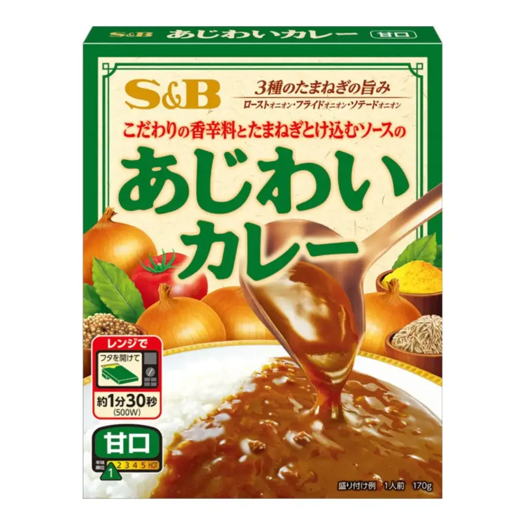 洋蔥咖哩 甘口 170g
