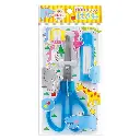 Stainless Steel Scissors for School Children (Blue)