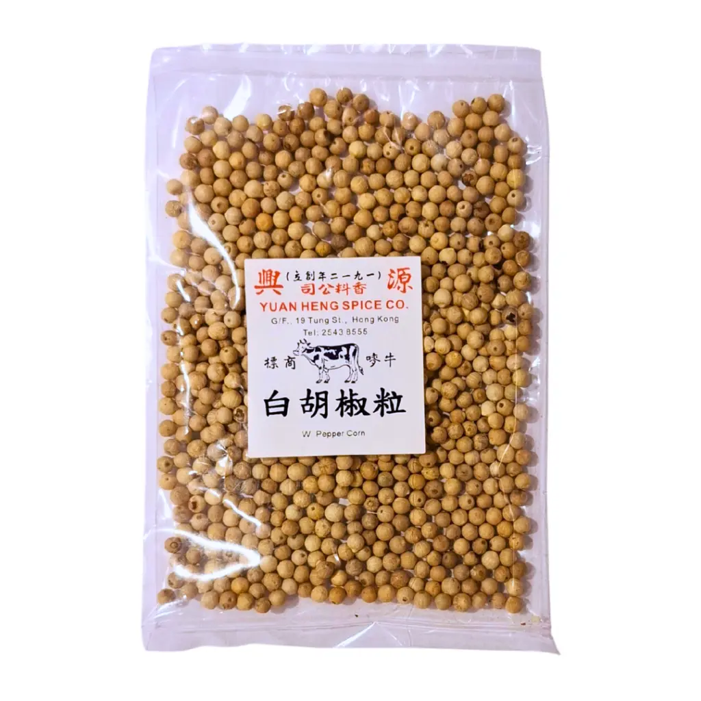 White Pepper Grains 38g