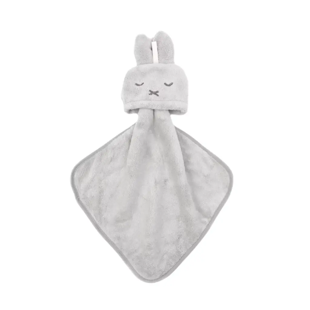 【miffy】吸水抹手毛巾（灰色）