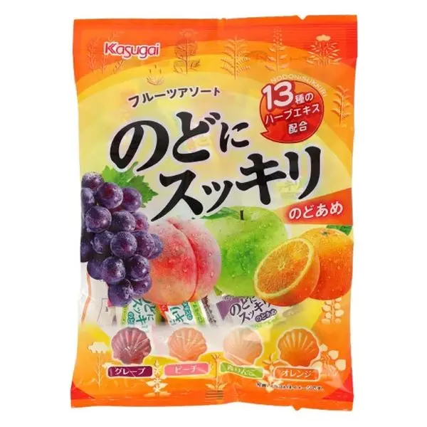 雜錦果汁貝殼糖