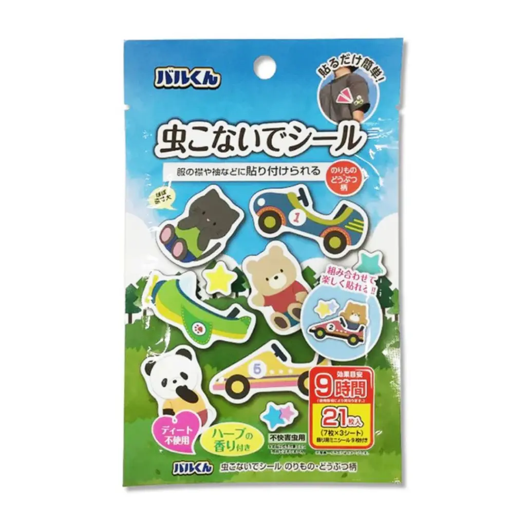 兒童驅蚊貼紙（21枚入）