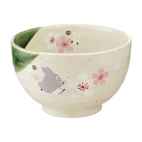 [4973307544194] 日本製【龍貓】日式櫻花陶瓷茶碗