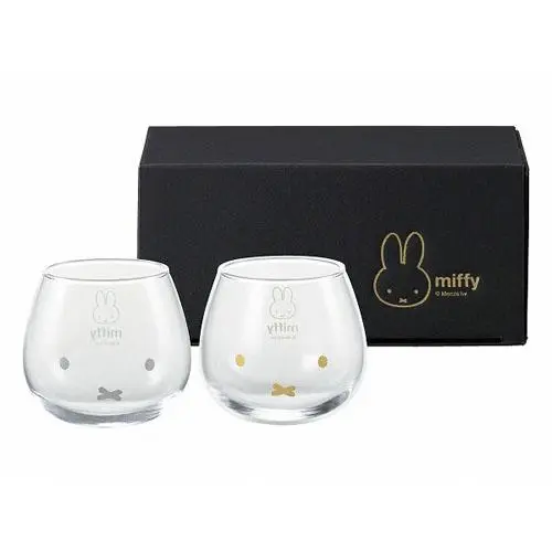 [4964412401502] 【Miffy】大臉玻璃杯禮盒套裝