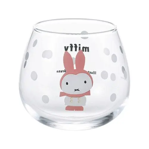 [4964412404473] 【MIFFY】圓底玻璃杯／snow