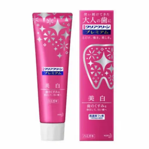 [4901301335678] 【KAO 花王】 ClearClean Premium 美白牙膏 100g