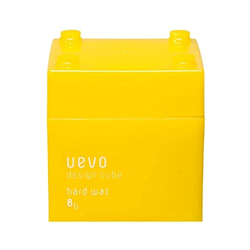 [4526603003324] UEVO Design Cube Hold Wax (Yellow) 80g