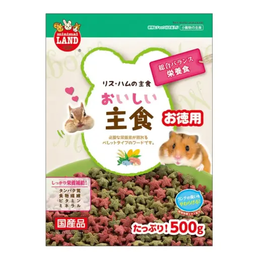 [4906456531081] 倉鼠松鼠主食糧 500g