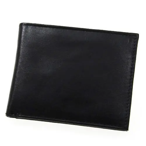 [2552001515000] 【全牛皮】男士真皮銀包（黑色）