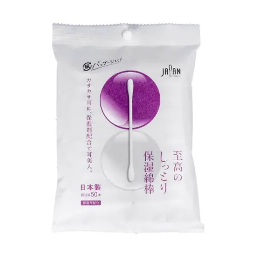 [4976558003595] 透明質酸保濕棉花棒／50 個（獨立包裝）
