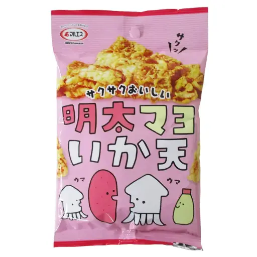 [4978576173885] 明太子沙律醬魷魚天婦羅 22g