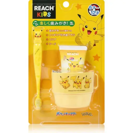 [4571537797597] 【REACH x 寵物小精靈】兒童牙齒護理套裝