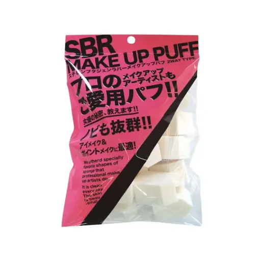 [4971381321380] 多邊形乾濕兩用化妝綿（25入）