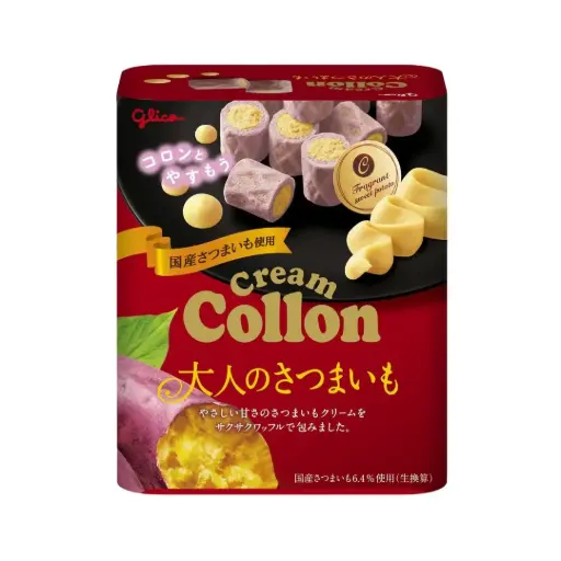 [4901005532991] Cream Collon 紅薯忌廉卷餅 48g
