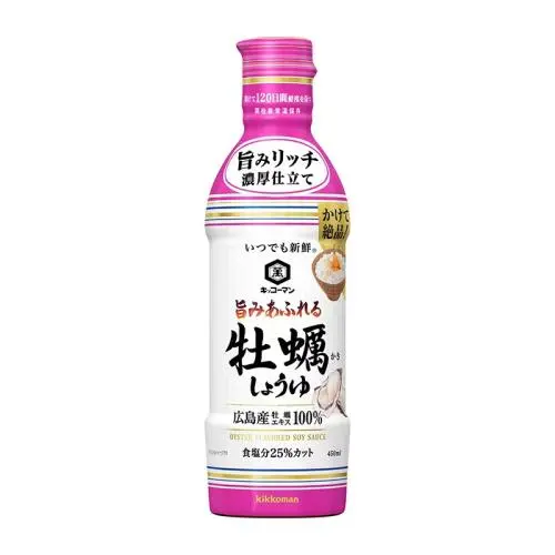 [4901515365881] 【kikkoman】牡蠣醬油 450ml