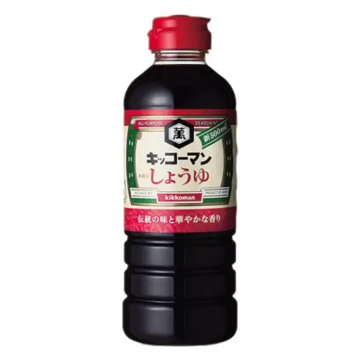 [4901515122217] 【kikkoman】本釀造醬油 500ml