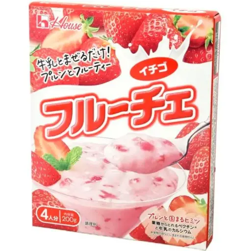 [4902402183212] DIY 士多啤梨法式乳酪布甸（4人份・200g） 