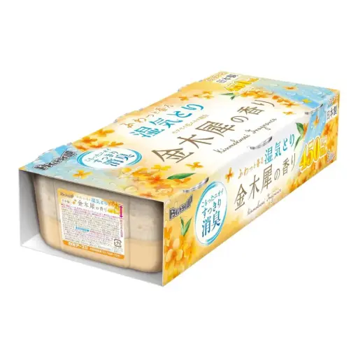 [4902407394446] 【白元】金木犀香吸濕器 450ml（3個入）