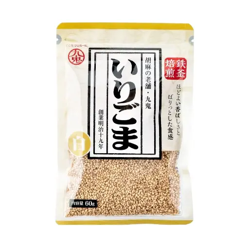 [4972370211491] 烤白芝麻 60g