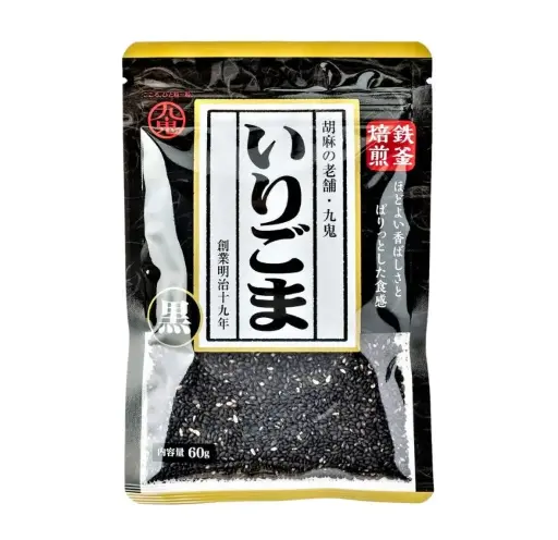 [4972370281487] 原颗烤黑芝麻 60g