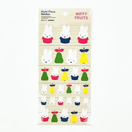 [4937122053651] Miffy 造型貼紙 BS25-43